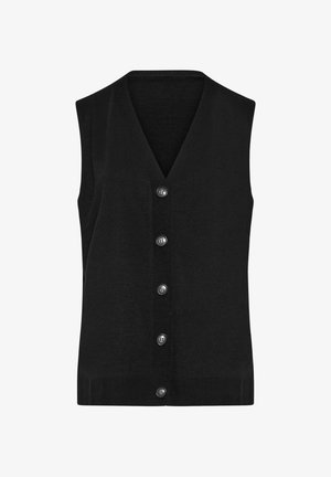 Yours Clothing, Vest - black