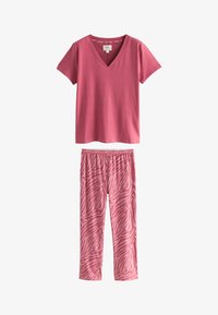 Niet geselecteerd, pink zebra print