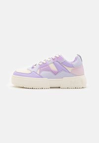 Unselected, grey/purple