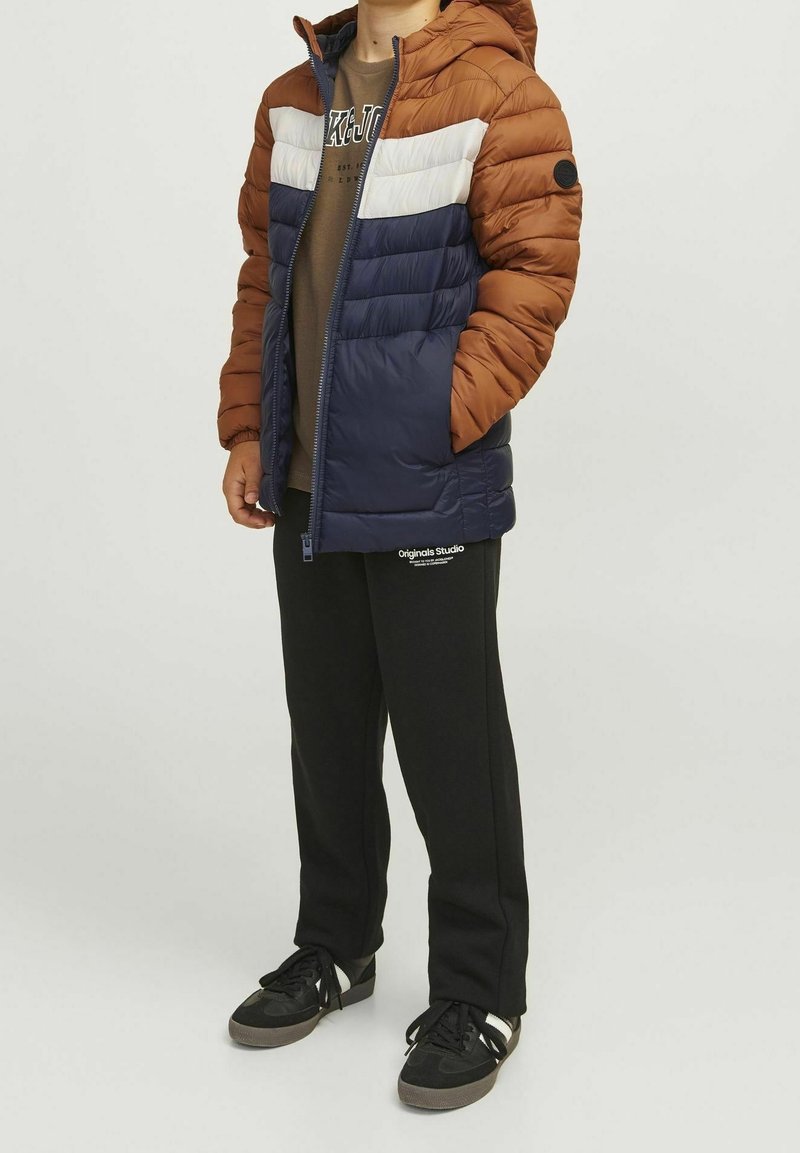 Jack & Jones Junior PUFFER - Vinterjacka - navy blazer