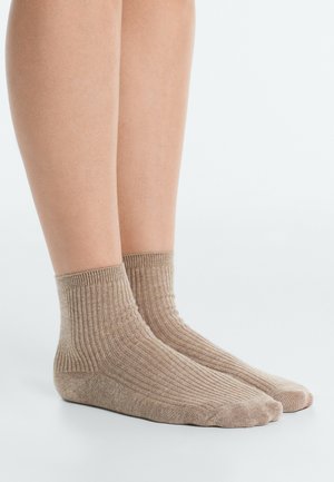 OYSHO, 5 PAIRS - Socks - sand melange