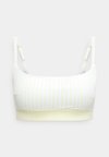 SQUARE NECK BRALETTE ICON SWIM - Bikini felső - white/jade