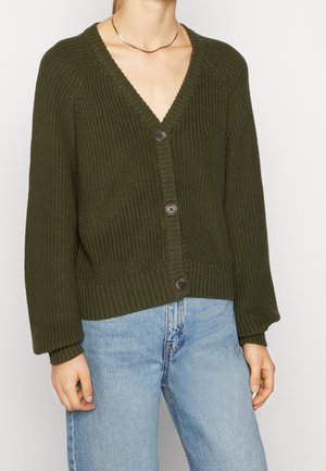 Cardigan - dark green