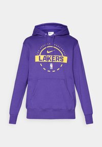 LOS ANGELES LAKERS CLUB HOODIE - Fanartikel - field purple/amarillo