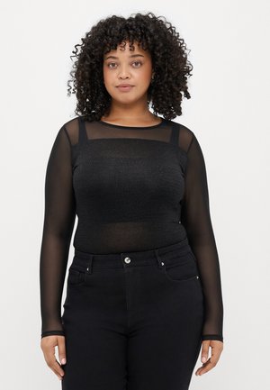 CARESTHER GLITTER - Body - black