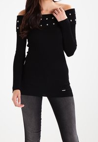 Guess Strickpullover - black
