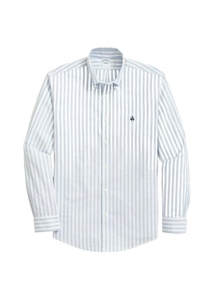 NON-IRON PLAID STRETCH OXFORD WITH BUTTON DOWN COLLAR - Overhemd - blue