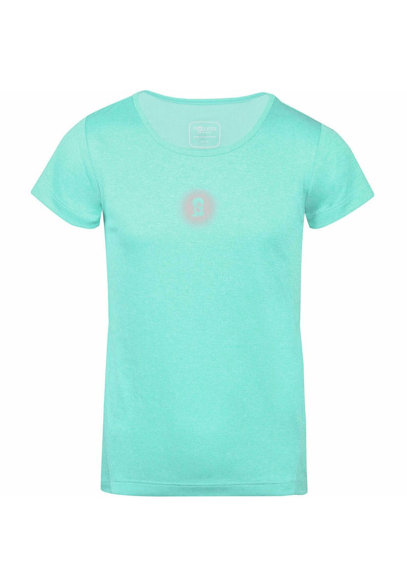 Trollkids T-shirt basic turquoise