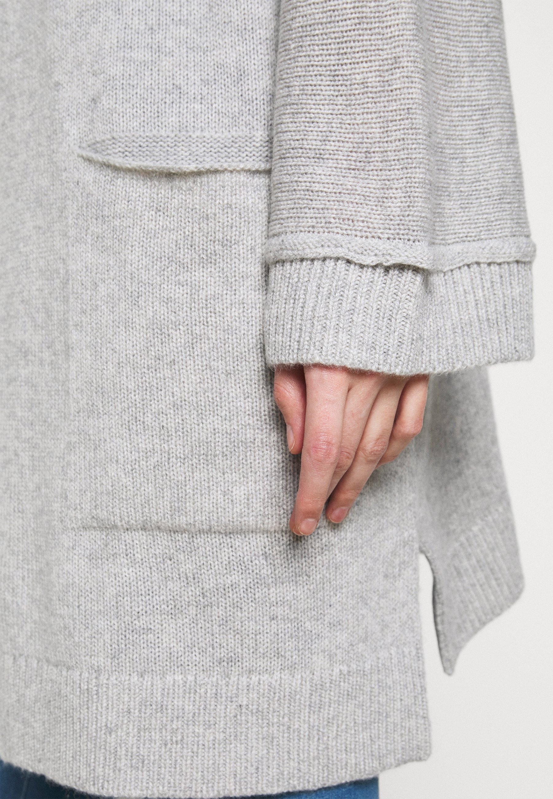 stone long cardigan