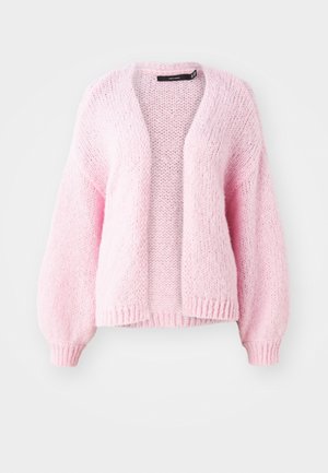 Vero Moda VMMAYBE LS OPEN NOOS - Kardiganas - parfait pink
