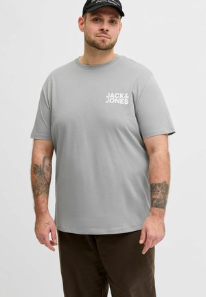 JJECORP LOGO TEE O NECK - Camiseta estampada - ultimate grey