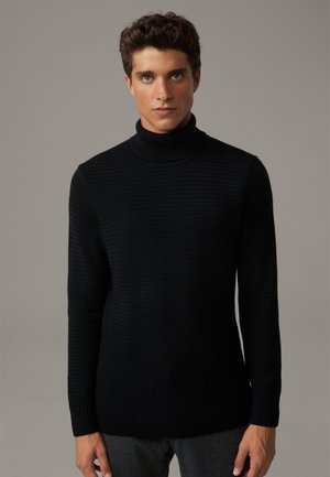Strellson ROLLKRAGEN HAMILTON - Strickpullover - schwarz