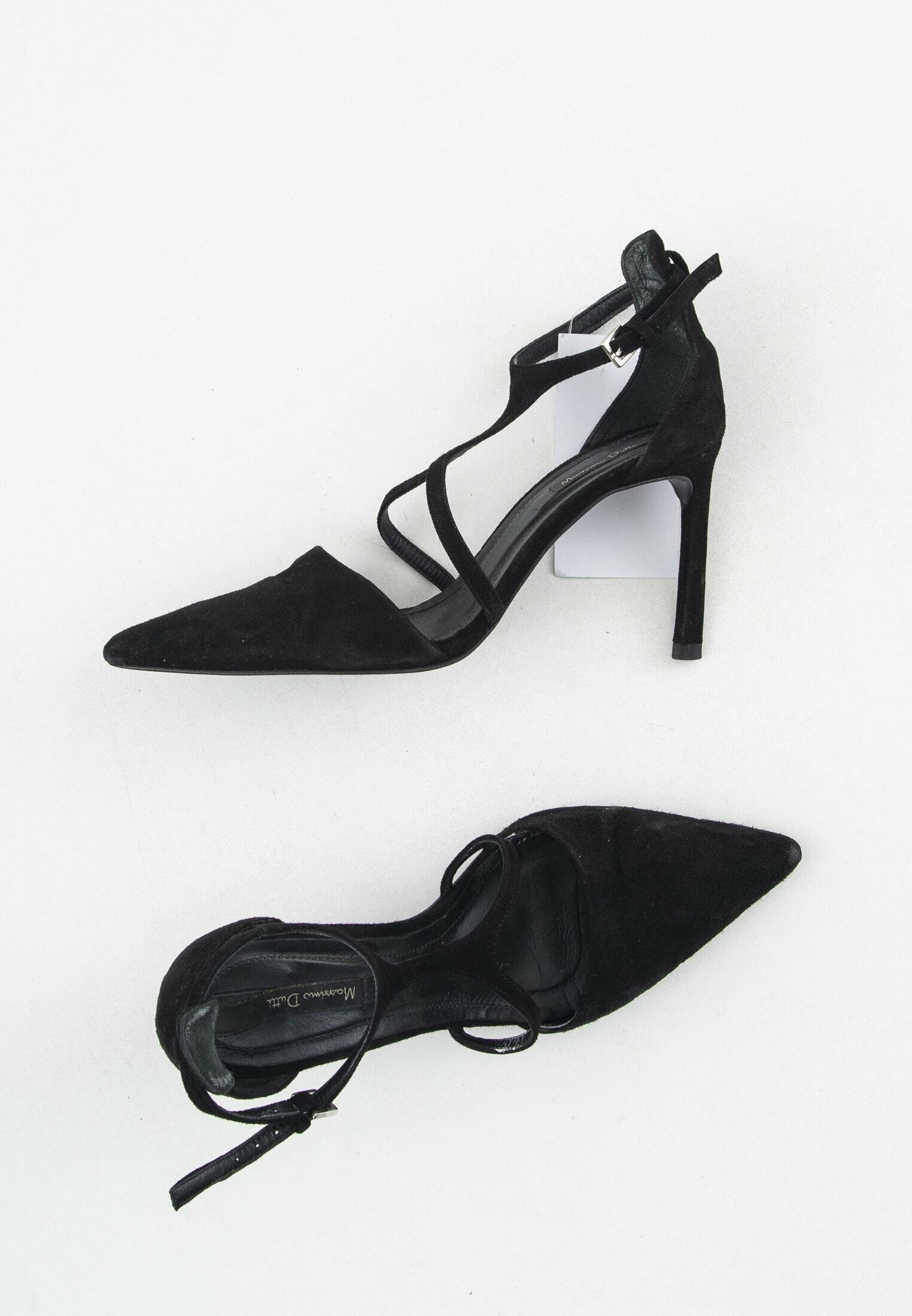 Massimo Dutti Hoge hakken - black/zwart - (Pre-owned) - Zalando.nl