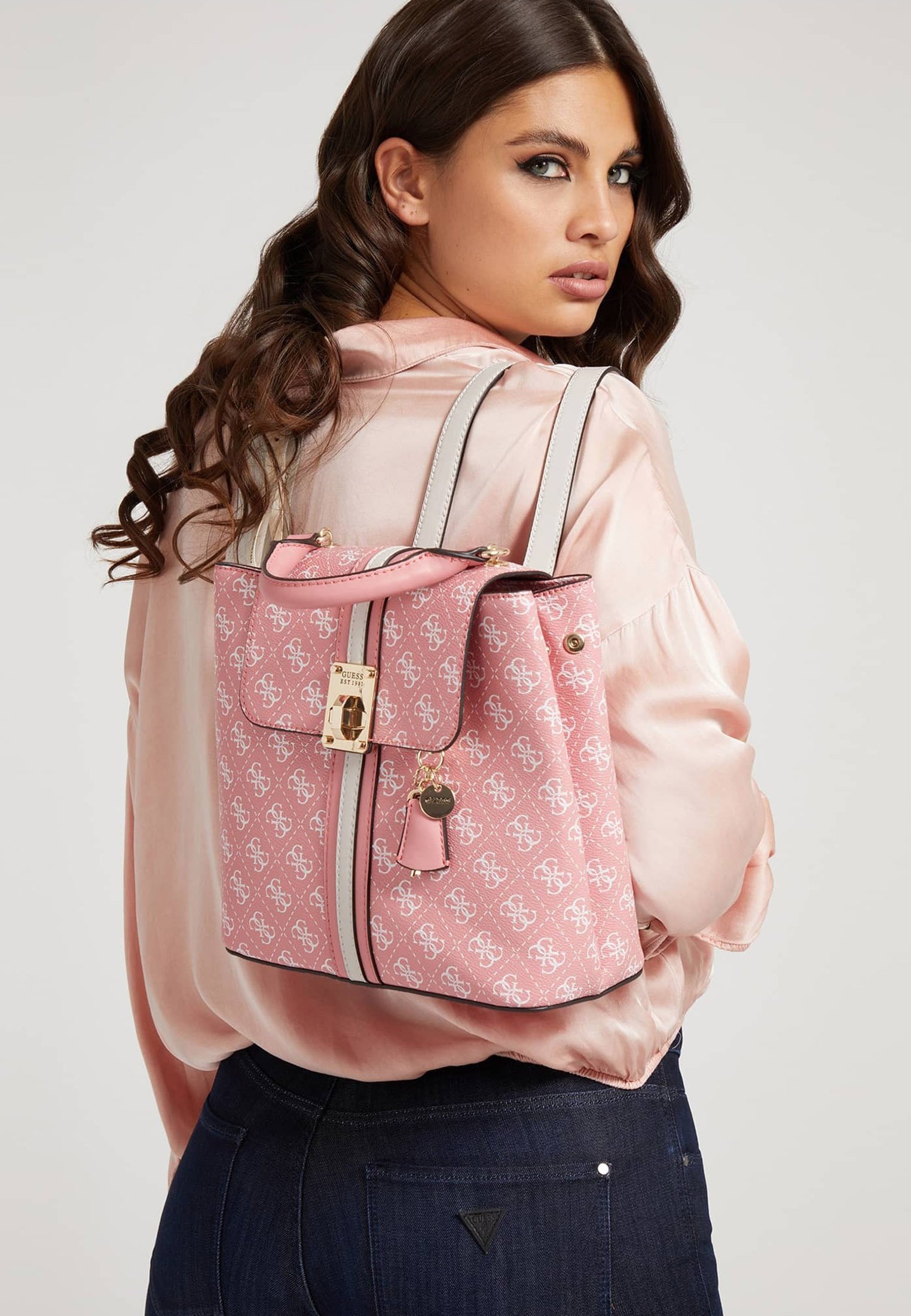 Guess KASINTA - Zaino - mehrfarbe rose/rosa - Zalando.it