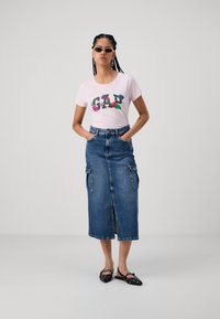 GAP TEE - T-shirt print - light peony