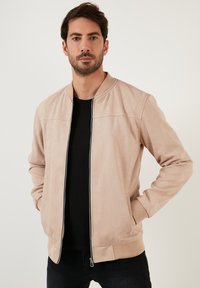 Buratti REGULAR FIT - Bomberjacks - beige