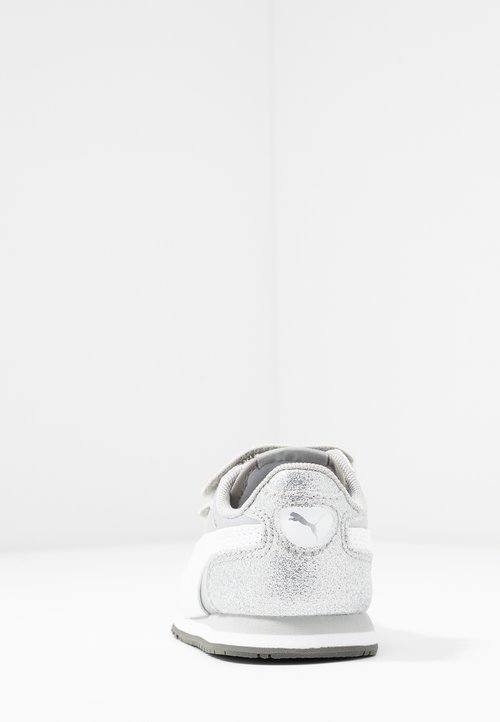 PUMA CABANA RACER GLITZ - Baby shoes - silver/white/gray violet — foto 5
