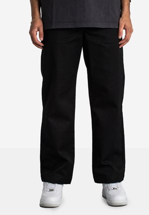 Broek - black rinsed