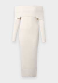 ONLKATIA OFF SHOULDER DRESS - Robe pull - whitecap gray