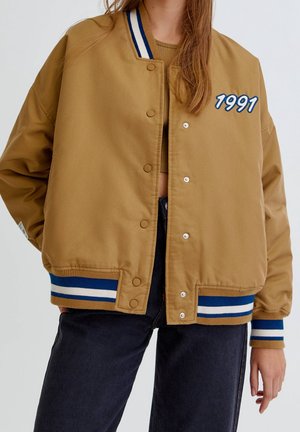 Bomber Jacket - camel