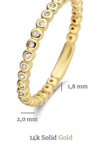 Isabel Bernard Bague - gold coloured