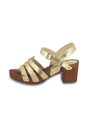 POLLY - Sabots - gold