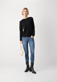 Marc O'Polo LONGSLEEVE ROUND NECK - Džemper - black