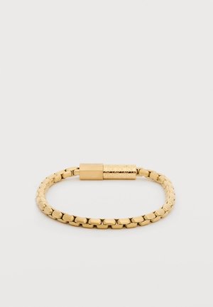 CONTOURED BARREL UNISEX - Armband - gold-coloured