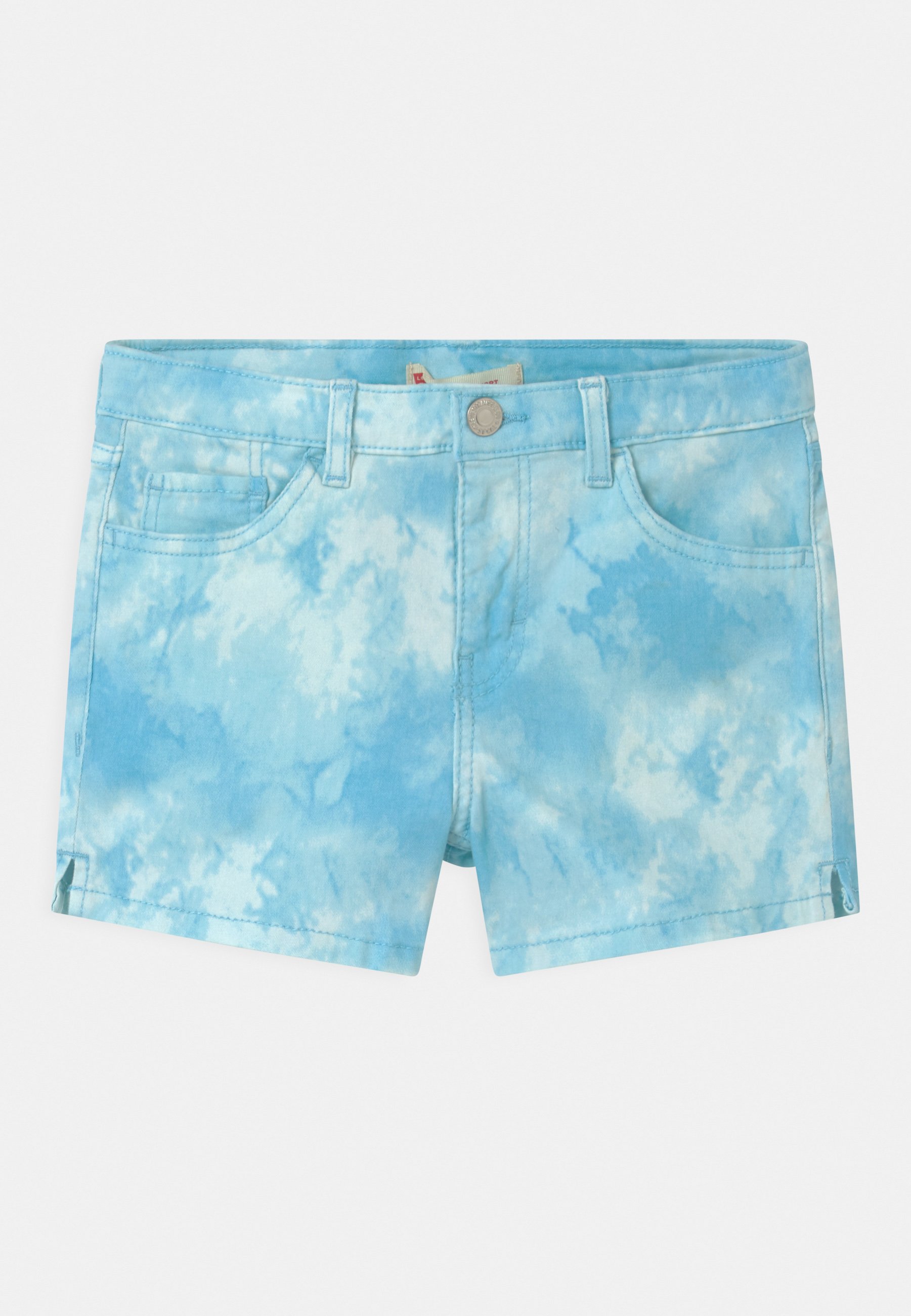Levi's® TIE DYE SHORTY - Denim shorts 