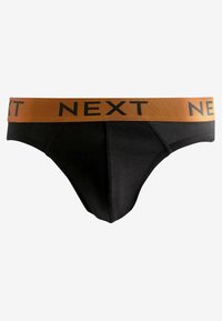 Next TEN PACK - Bokserit - black metallic colour waistbands