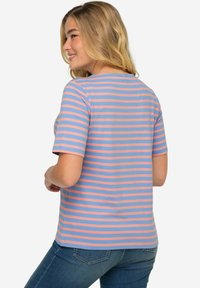 LAURASØN CLASSIC FIT - Triko s potiskem - sky blue