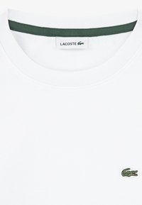 Lacoste CORE TEE - T-shirts - white