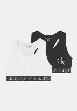 BRALETTE 2 PACK - Bustino - black/white