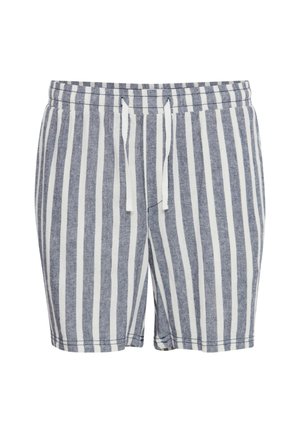 Solid SDFRIED LINEN MIX - Šortky - insignia blue