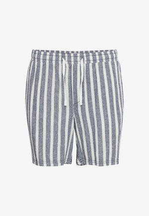 Solid SDFRIED LINEN MIX - Shorts - insignia blue