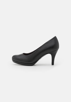High Heel Pumps - black matt