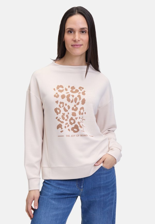 Sweatshirt - patch nature camel
