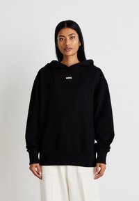 BOSS ETEA SMALL LOGO - Sportinis megztinis - black