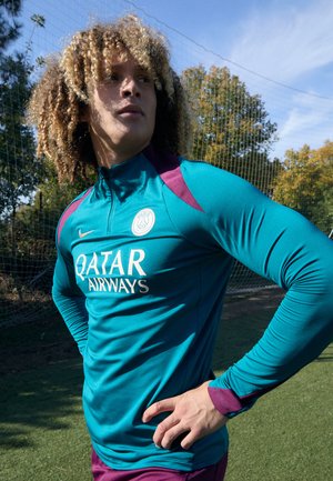PARIS ST GERMAIN NIKE DF STRIKE DRILL TOP K - Football shirt - geode teal/bordeaux/guava ice