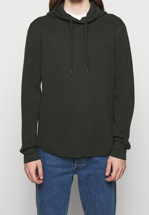 Jersey con capucha - dark green