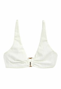 Mint Velvet MINT HARDWARE NON PAD - Bikini-Top - white texture