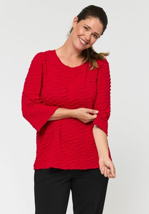 VILLA - Longsleeve - deep red