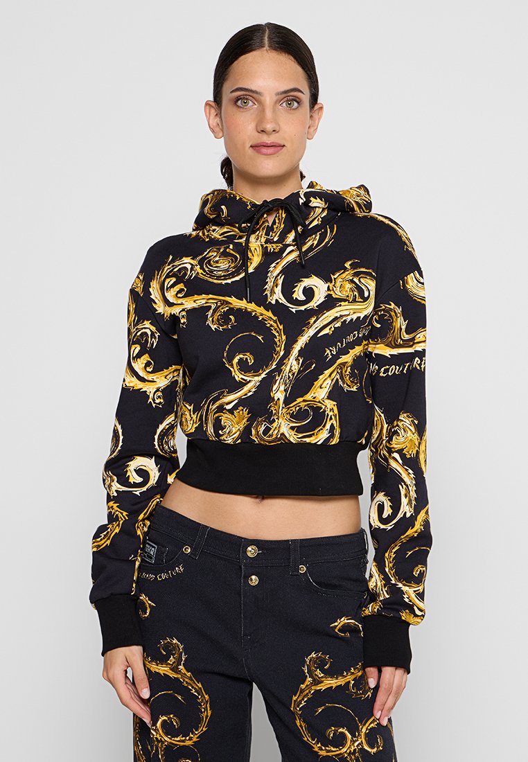 Versace Jeans Couture Hoodie zwart Versace Jeans Couture Hoodie zwart