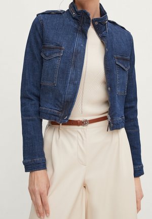 Jeansjacka - rinsed denim