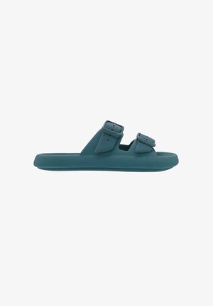 Cacatoès, Sandales de bain - petrole blue