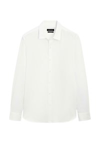 REGULAR FIT TEXTURED - Overhemd - white