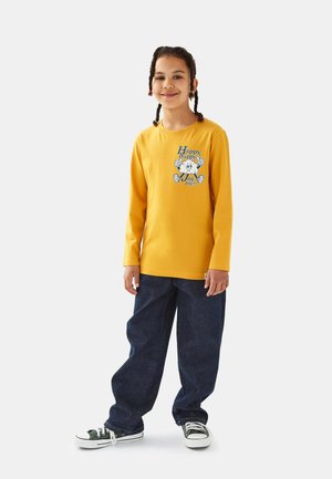 Band of Rascals, BAND OF RASCALS LONGSLEEVE JOY JOY UNISEX - Langærmet T-shirt - mustard
