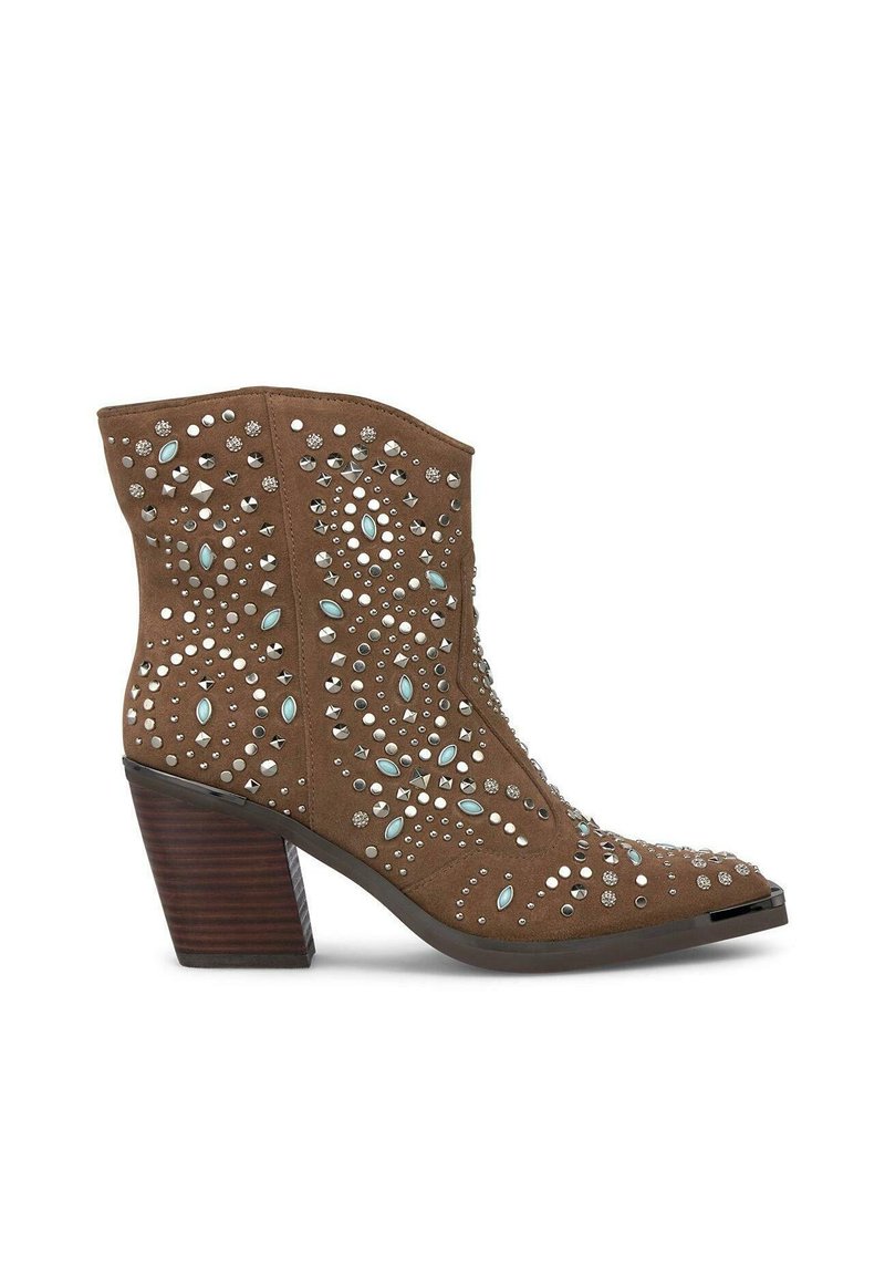 Alma en Pena Botines de tacón - marrón