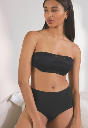 Next 2 PACK GRAPHIC LACE - Stropløse & variable BH'er - black nude