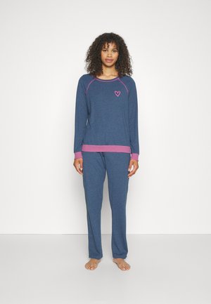 NEON SET - Nachtwäsche Set - jeans mel
